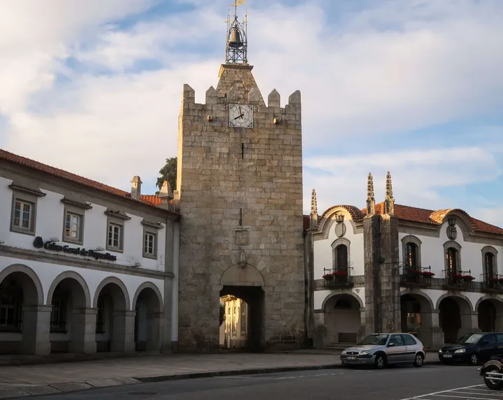 Stadtzentrum von Caminha