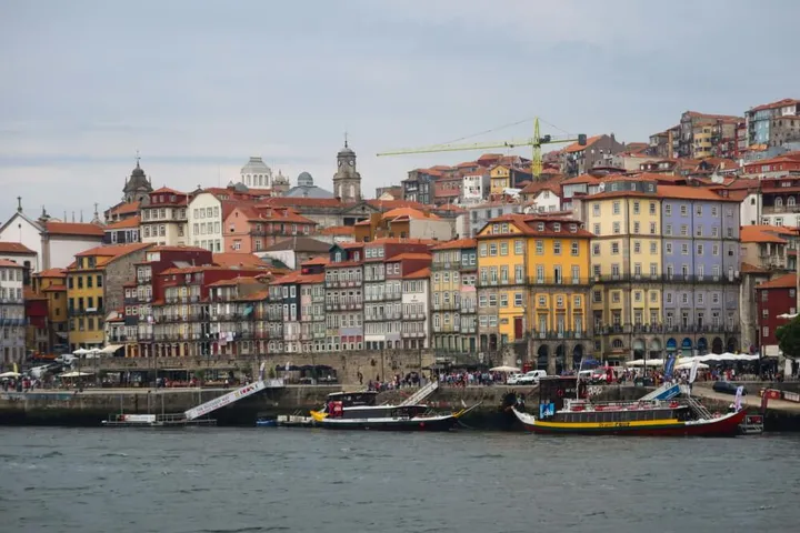 Porto aan de rivier de Douro