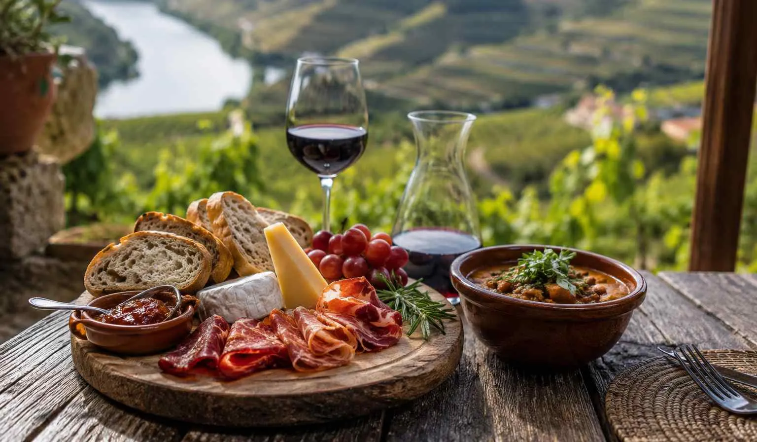 Qué comer en el valle del Duero durante un viaje a pie
